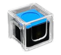 F Fityle Gesso per Stecche da Biliardo, ad Alte Prestazioni, Portatile, Accessori pratici per Stecche da Biliardo, gessetti per tornei da Bar a casa, Blu