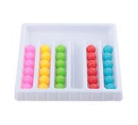 F Fityle Giocattoli per l'ordinamento dei colori, abilità motorie fini, gioco di ordinamento dei regali, gioco di restituzione della palla colorata,