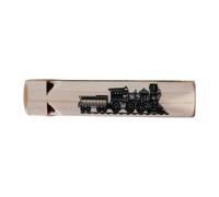 F Fityle Giocattolo musicale con fischietto per treno in legno per bambini, giocattolo per lo sviluppo, favore per le feste, aiuto didattico, giocattolo, con Motivo