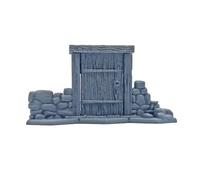 F Fityle Giochi da Tavolo Porte Bomboniere retrò Accessori per l'edilizia Miniature Creative e robuste Scenari e Terreni di Gioco per Giochi di Ruolo da