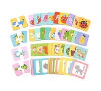 F Fityle Gioco di Abbinamento delle Ombre Gioco di Puzzle età 3 4 5 6 7 Anni Giocattolo educativo precoce in Legno Regalo di Compleanno Giocattoli sensoriali