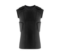 F Fityle Giubbotto per Protezione per Costole per Toracica Imbottita, Camicia a Compressione Marcia di Asciugatura Rapida, Manica, Allenamento per Gli