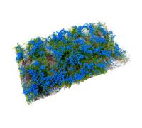 F Fityle Gruppo di Fiori a grappolo, ciuffo d'erba, arbusti di Pianura Artificiali, Gruppo di vegetazione a ciuffo per diorami di paesaggi ferroviari su, Blu