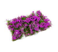 F Fityle Gruppo di Fiori a grappolo, ciuffo d'erba, arbusti di Pianura Artificiali, Gruppo di vegetazione a ciuffo per diorami di paesaggi ferroviari su, Viola