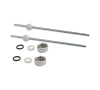 F Fityle Kit di Riparazione per lavandino del Bagno, Gruppo Centrale di Scarico, Asta di Rilascio dell'Acqua, Albero di Sollevamento, Leva di Scarico del