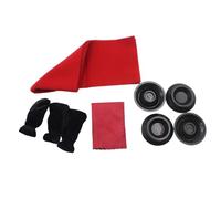 F Fityle Kit per la cura del pianoforte, copri rotelle, protezioni per gambe, accessori professionali per strumenti musicali, copripedali, maniche, panno per