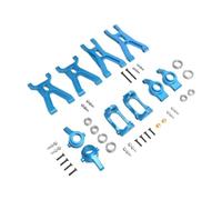 F Fityle Kit Tazza sterzo Braccio oscillante Scala 1/18 Auto telecomandate Sostituzione Diretta Robusta con Cuscinetto per A959 A969 184011 Accessori, Blu