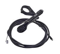 F Fityle Leva per reggisella telescopico per Bici da Montagna, Accessorio per Bicicletta, Compatto, Leggero, per Andare all'aperto, Nero