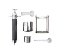 F Fityle Macchina per caffè espresso manuale Pressa per caffè espresso Pressa per Baristas Portatile con supporto per uso domestico Contenitore per polvere, con Borsa