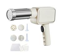 F Fityle Macchina per pasta elettrica portatile automatica fatta in casa con macchina per pasta modellabile, macchine per per lasagne, spaghetti, casa, Bianco