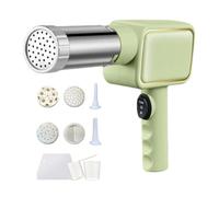 F Fityle Macchina per pasta elettrica portatile automatica fatta in casa con macchina per pasta modellabile, macchine per per lasagne, spaghetti, casa, Verde