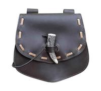 F Fityle Marsupio Borsa Casual Medievale, Marsupio per Cosplay Costume Carnevale Festa, Marrone