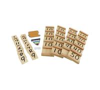 F Fityle Materiali per L'apprendimento Della Matematica, Giocattoli Educativi, Puzzle, Matematica Prescolare, Tavola Da Cento con Perline, Regalo per Le Va