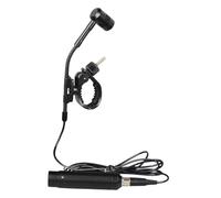 F Fityle Microfono a condensatore cablato per strumenti musicali, leggero, compatto, sostitutivo, robusto, flessibile professionale a collo d'oca, Strumento a Fiato Flauto