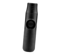 F Fityle Mini Kazoo con 8 membrane per flauto, tono regolabile per feste, facile da suonare, strumento musicale professionale multifunzionale, Nero