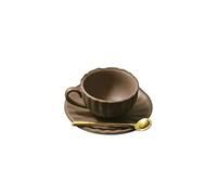 F Fityle Mini Tazze da caffè, Ornamento, 1/6, Multiuso per Case delle Bambole, Accessori per Scene di Vita Quotidiana, Giocattoli di Simulazione, Accesso,
