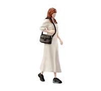 F Fityle Miniatura in Scala 1:64, Mini Figure di Persone, Statuetta di Ragazza, Piccolo Oggetto Fotografico, Micro Paesaggio, Decorazione, Treni, Modello