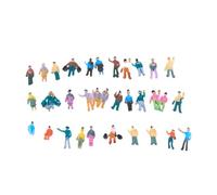 F Fityle Miniature di Figure, Decorazioni per Micro paesaggi, progetti Fai da Te, Piccoli Oggetti da Collezione Decorativi, modellini in Miniatura, Statuette, 33 Pezzi da 7 Mm