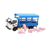F Fityle Modello di Auto Giocattolo in 1/64 con maialini da Gioco, Ornamento Realistico in Metallo Robusto da Collezione, Mini per Bambini, Regali di