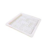 F Fityle Modello di Percorso in Mattoni di Cemento, Modello di creazione di percorsi, Ornamento Unico, di Piastrelle per Pavimenti riutilizzabili, Decorazione, Style D