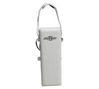 F Fityle Muay Thai Kick Pad Training Pad Cinturino Regolabile Versatile Pratico Portatile Durevole Scudo per Taekwondo Karate, Bianco