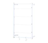 F Fityle Nastri Portarotolo Portanastro Montaggio a Parete Portarotolo Portafilo Portafilo per Nastro Washi Collane Regalo di Sciarpa Asciugamano, Bianco 40 cm x 67 cm