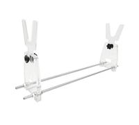 F Fityle Organizzatore Multiuso per Modelli di Giocattoli, Stabile, per la Decorazione della casa, Portatile, in Acrilico Trasparente, per la scrivania della, Chiaro