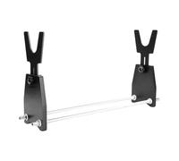 F Fityle Organizzatore Multiuso per Modelli di Giocattoli, Stabile, per la Decorazione della casa, Portatile, in Acrilico Trasparente, per la scrivania della, Nero