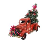 F Fityle Ornamento Natalizio per Camion retrò Festival da Collezione retrò con camioncino per Albero di Natale in Fattoria per riporre la mensola del