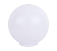 F Fityle Paralume per Esterno a Globo Paralume a Sfera Decorazione Lampione Rotondo Bianco Globo Facile Installazione Coprilampada per apparecchi a Parete, Bocca da 20 Cm 95 Mm