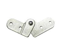 F Fityle Parti di mobili con cerniera pieghevole, metallo versatile, robusto, compatto, portatile, ricambio per porta di casa, fattoria, ristorante, Sinistra