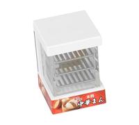 F Fityle per Alimenti in 1:12 per casa delle Bambole, vetrina per Alimenti, mobili in Miniatura Simulati, Decorazione per casa delle Bambole, Bianco
