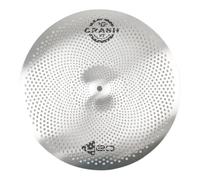 F Fityle Piatto a, piatto silenzioso Accessori per batteria Pratica per batterista Piatto leggero e robusto Piatto muto per principianti, 18inch