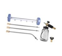 F Fityle Pistola a Schiuma per la Pulizia del sottoscocca dell'idropulitrice con Accessori, Accessorio Universale per Scopa ad Acqua in Ottone per Auto, Without K Connector