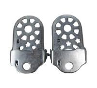 F Fityle Poggiapiedi Pieghevole per Sedile Posteriore per Bicicletta 11,3x6,7 cm Parti di Ricambio Installazione Rapida Robusto per Bambini Accessori per Bici