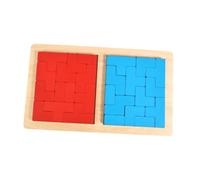 F Fityle Puzzle in Legno con Blocchi Geometrici 3D, Gioco di intelligenza, rompicapo per Ragazzi e Ragazze, Regalo.