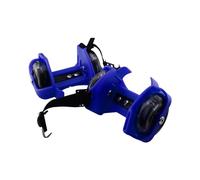 F Fityle Ruote con tacco Pattinaggio a rotelle Gancio e cinturino a strappo Rulli con ruote Scarpe da pattinaggio Pattini con tacco a rotelle Bambini Ragazze, Blu