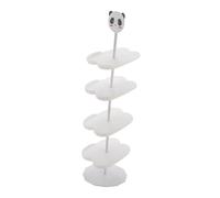 F Fityle Scarpiera per bambini Organizer per scarpe Scaffale per scarpe in piedi a 5 strati Porta scarpe per bambini per l'armadio dell'ingresso, soggiorno, Bianco