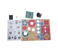 F Fityle Scatola portagioie con Puzzle in Legno 3D, Carillon Meccanico, Montaggio Fai da Te, ricordi Vintage, Artigianato Fai da Te per Uomo, Donna, Adulti e, La Luna Rappresenta Il Cuore
