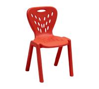 F Fityle Sedia per casa delle Bambole in 1/12, mobili per casa delle Bambole, Ornamento per Micro Paesaggio, Decorazione, Modello di Scena simulata, Rosso