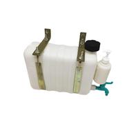 F Fityle Serbatoio di stoccaggio dell'Acqua con Rubinetto Multiuso, Grande capacità, Robusto, 9 Litri, per Camion, Veicoli da Esterno, Tour di Guida, 1 Set