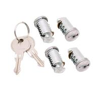F Fityle Serrature di sicurezza a cilindro per barre portatutto, cilindri di bloccaggio, accessori versatili, robuste serrature a barra trasversale, cilindri, 4 Nuclei di Blocco