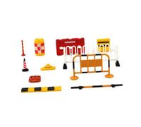 F Fityle Set di Modelli di Accessori per Diorama in 1/64, Accessori, Leggeri, Dipinti a Mano, Miniatura di Simulazione per la Decorazione di Oggetti di, Traffico Impostato