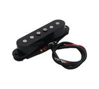 F Fityle Set di pickup per chitarra Alnico 5 Humbucker Rampe Pare 6 String Alnico 5 Pickup Neck Humbucker per accessorio per chitarra elettrica fai da te, Nero