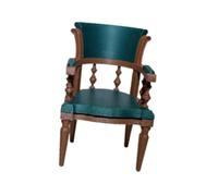 F Fityle Set di sedie Americane in Miniatura in 1/12, Gioco di finzione, Accessori per Decorazioni per Case delle Bambole, Scena in Miniatura per, Sedia