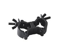 F Fityle Stage Light Blamp DJ Light Lightings Stampe per il gancio appeso alla luce del per accessori da palcoscenico luminoso, Black a Doppio Gancio