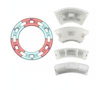 F Fityle Stampo per Calcestruzzo Modulo Cassaforma Rotonda Pp Stampo Uniformità dei Blocchi Resistenza Alle Temperature per Ispezione Opere Fognarie Officine Prefabbricate, 60CM