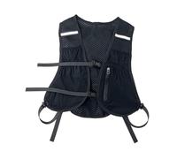 F Fityle Strisce da Ginnastica da Ginnastica da Ginnastica Strisce Riflettenti a Terra a Prova di Sudore, Zaino per Giubbotto per idratazione Leggera per la, Nero