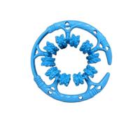 F Fityle Strumento per Massaggio Muscolare Portatile Attrezzatura per Bodybuilding Morsetto Circolare Versatile per Gambe Massaggio Manuale per Polpacci Cosce, Blu