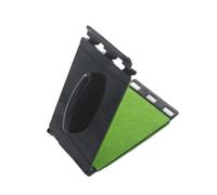 F Fityle Strumento più detergente per chitarra, strumento di pulizia della chitarra, cura della manutenzione della tastiera portatile, tessuto di tastiera per, Verde Scuro